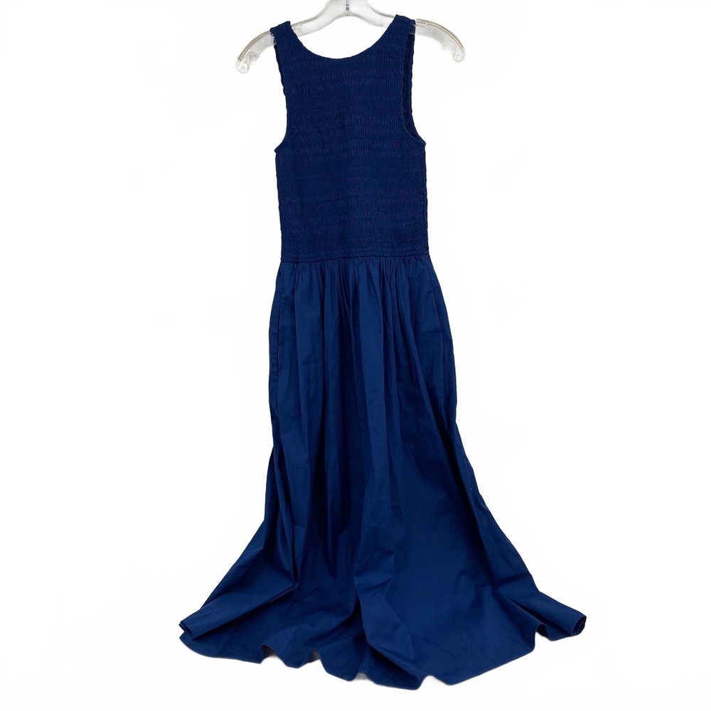 Madewell Blue Maxi Cotton Dress | Women’s XS Regular